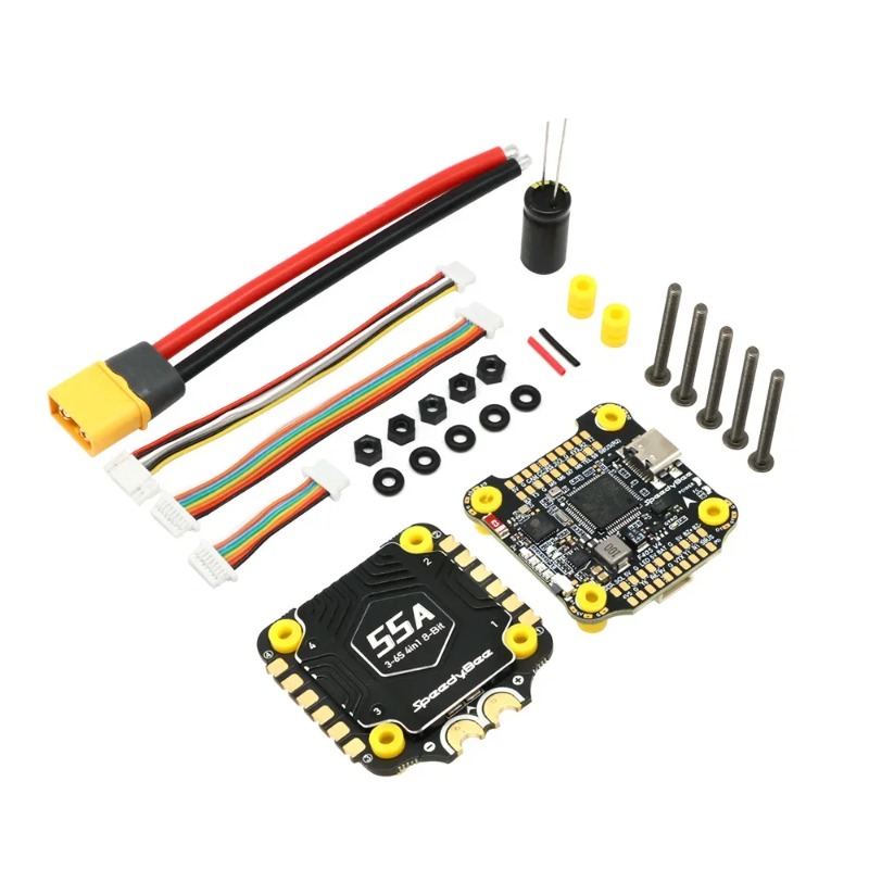 Partes Rangka Drone FPV 5-8 In - Speedybee F405 V4 Bls 55A Stack ulasan dan harga